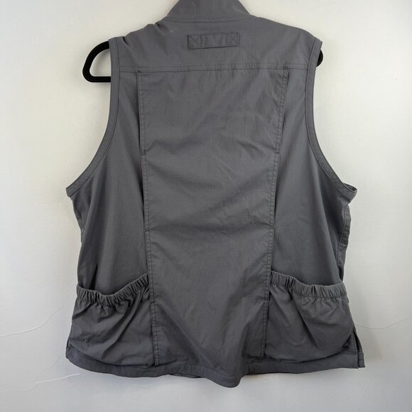 Duluth Heirloom Gardening Utility Cargo Vest in Charcoal Gray Size XL #14752 - Picture 10 of 12